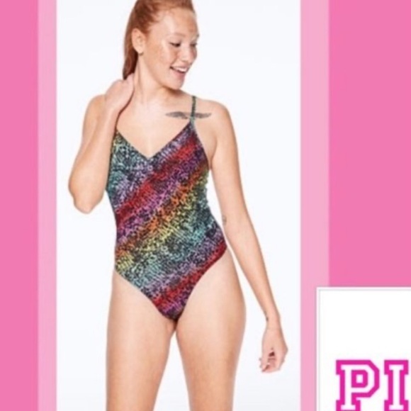 PINK vs snakeskin bodysuit - Picture 1 of 6